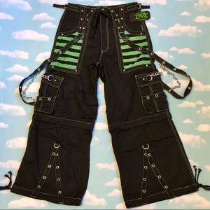 RESERVED Green and Black Tripp NYC Pants